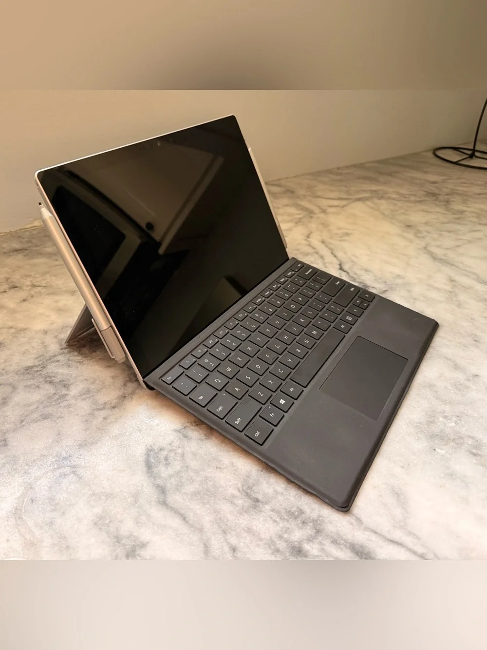 Microsoft Surface Pro 7 Laptop Tablet w/ Keyboard and Two Pens